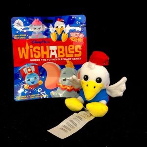 2022 Disney Parks Wishables Dumbo The Flying Elephant Series - Mr. Stork Plush